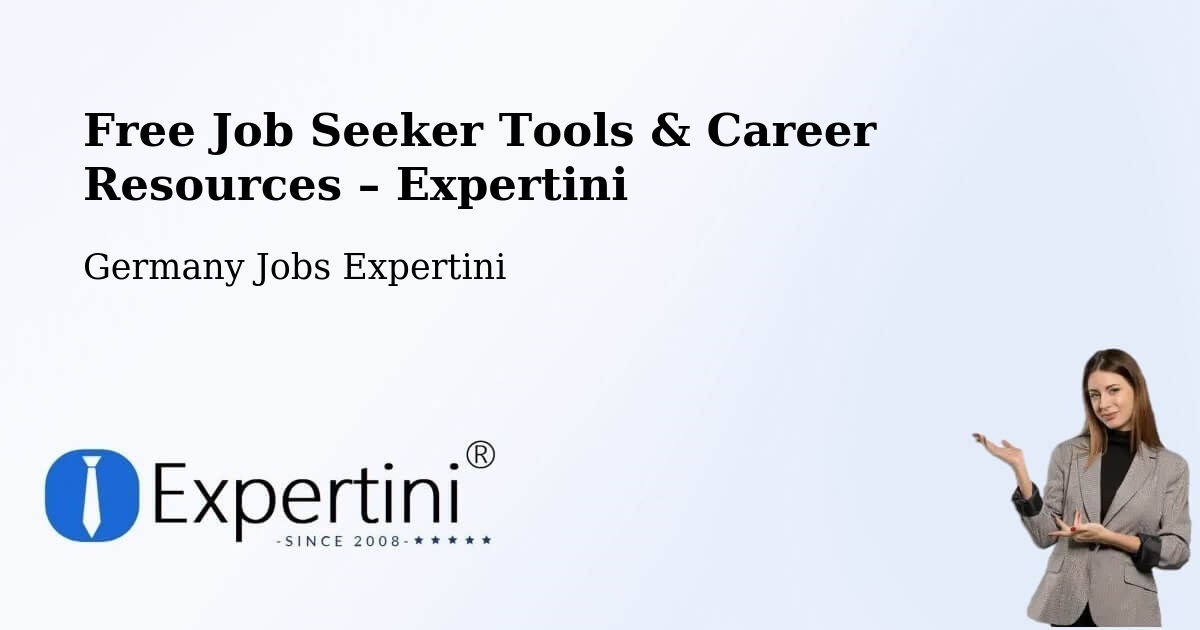 Free Job Seeker Tools & Career Resources – Sindelfingen - Sindelfingen, Germany Jobs Expertini