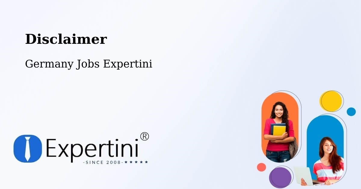Disclaimer – Sindelfingen - Germany Jobs Expertini